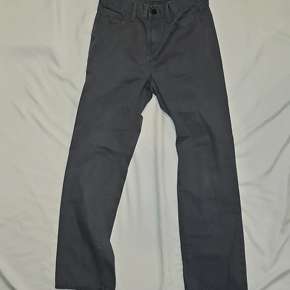 Old Navy Gray Straight-Leg Jeans/Pants- Size 14